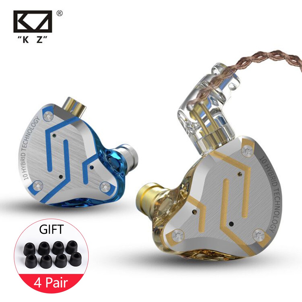 Fone de Ouvido KZ ZSN Pro Híbrido
