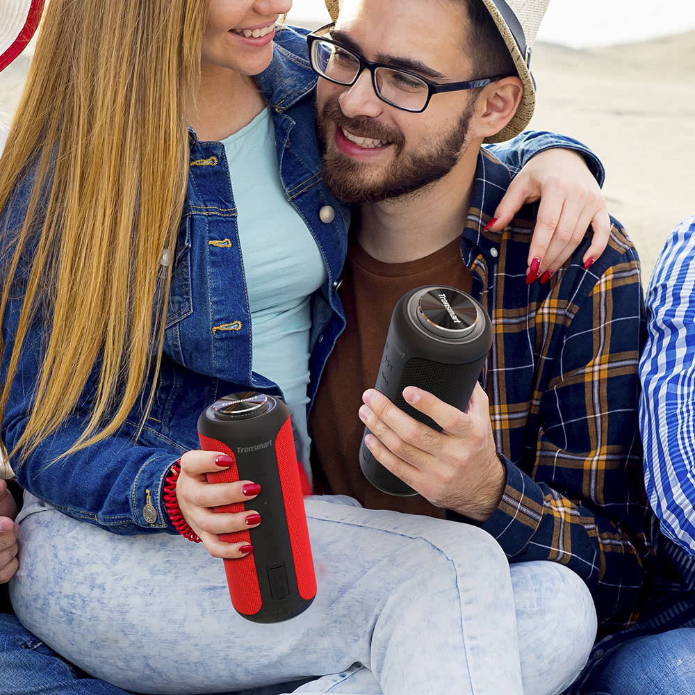 Caixa de Som Bluetooth Tronsmart T6 Plus 40W Upgdraded Edition