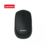 Mouse sem fio Lenovo M202 2.4 GHz com design ergonômico
