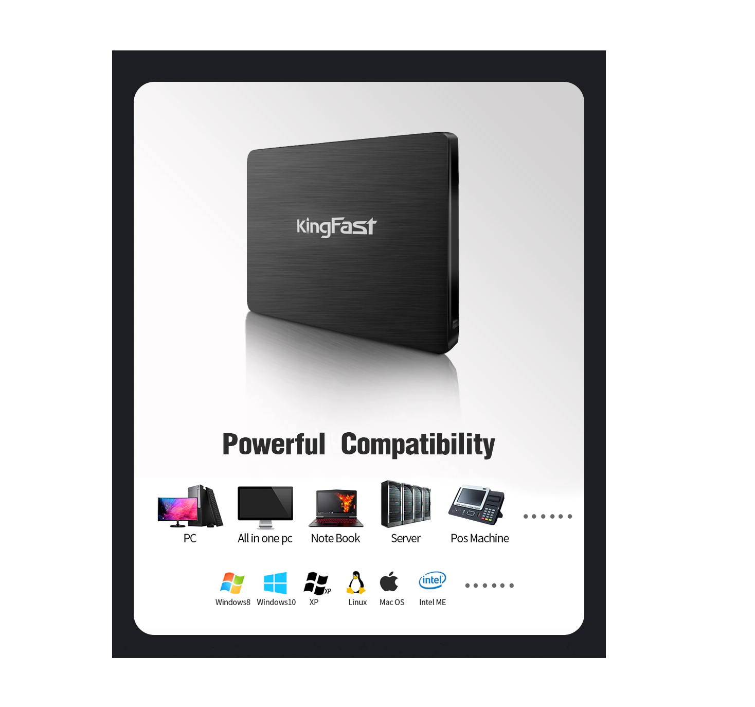 SSD Kingfast 120GB