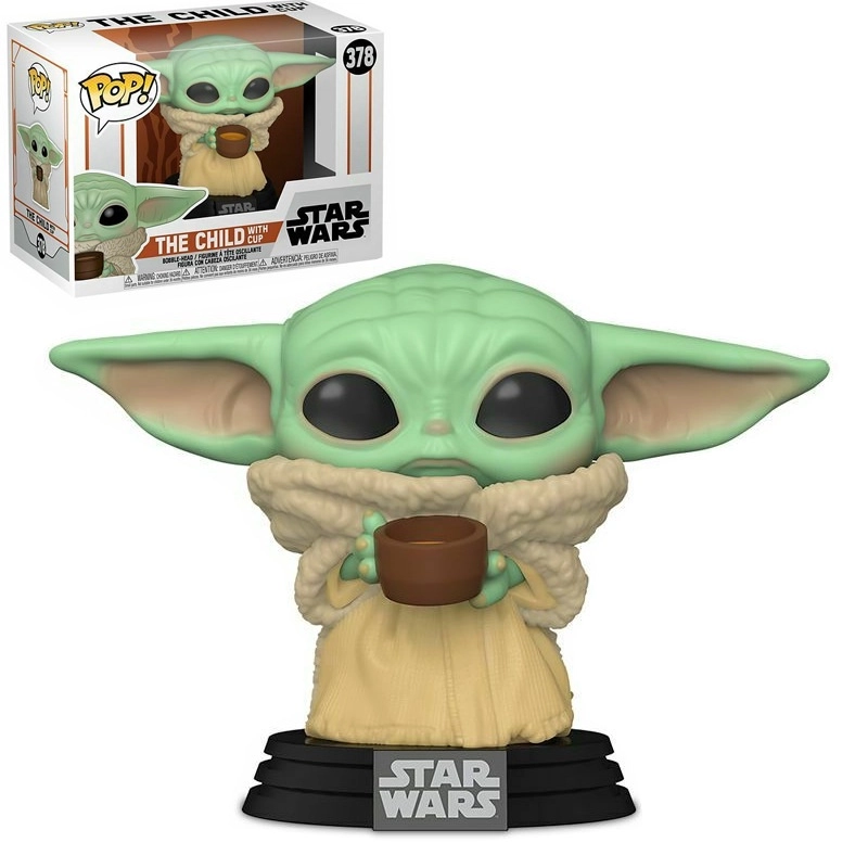 Funko Pop! Star Wars: The Mandalorian – A Criança com Sapo Vinil Bobblehead