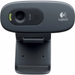 Webcam Logitech C270 HD – com Microfone – Preto – 60