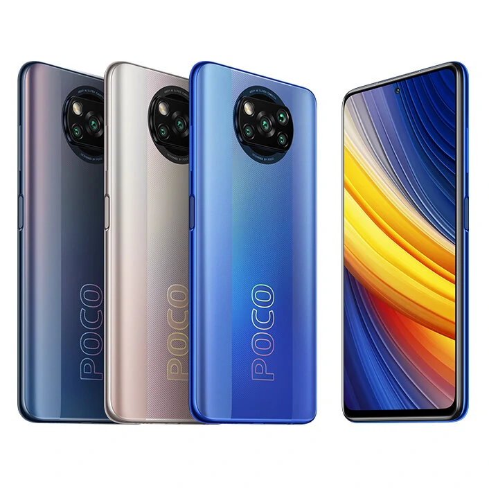 Smartphone Xiaomi POCO X3 Pro Versão Global Snapdragon 860 8GB RAM + 256GB ROM Tela 6,67″ 120Hz Câmera 48MP Bateria 5160mAh 4G