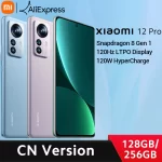 Smartphone Xiaomi 12 PRO Snapdragon 8 gen 1 8GB RAM 128GB ROM Tela 6.73 120hz Carregamento 120W Câmera Tripla Android