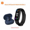 Kit Xiaomi Redmi AirDots 3 e Mi Band 6 – Versão Global