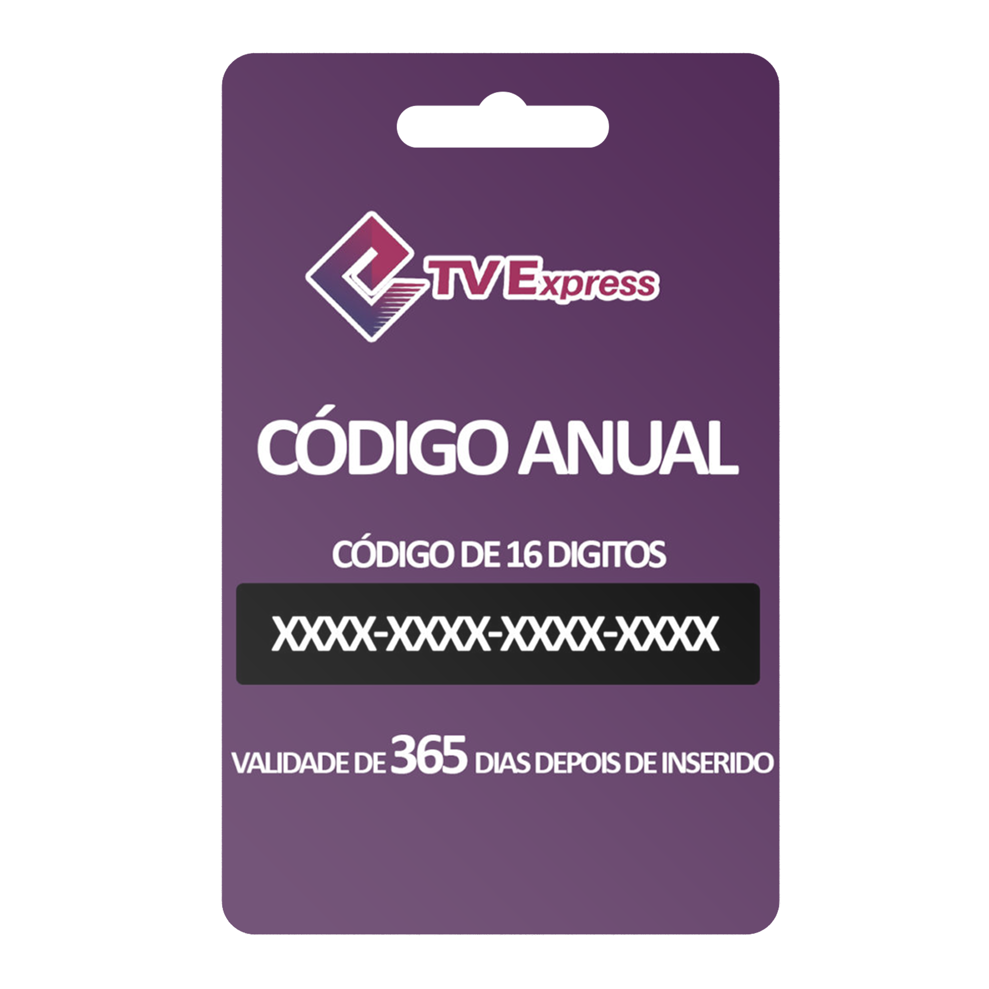Assinatura TV EXPRESS Anual (+300 canais IPTV)