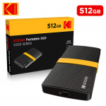 SSD Kodak Externo para Laptops, 512GB USB 3.1 X200