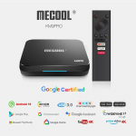 TV Box Mecool KM9 Pro 4K Amlogic S905X2 2GB RAM 16GB ROM Controle por Voz Android