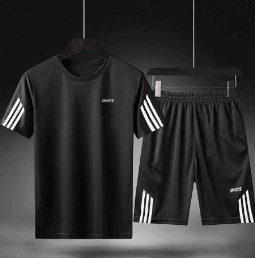 Conjunto Masculino de Treino – Camisa + Calção