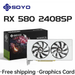 Placa de Vídeo SOYO AMD Radeon RX580 8GB GDDR5 PCIe 3.0 x16 HDMI