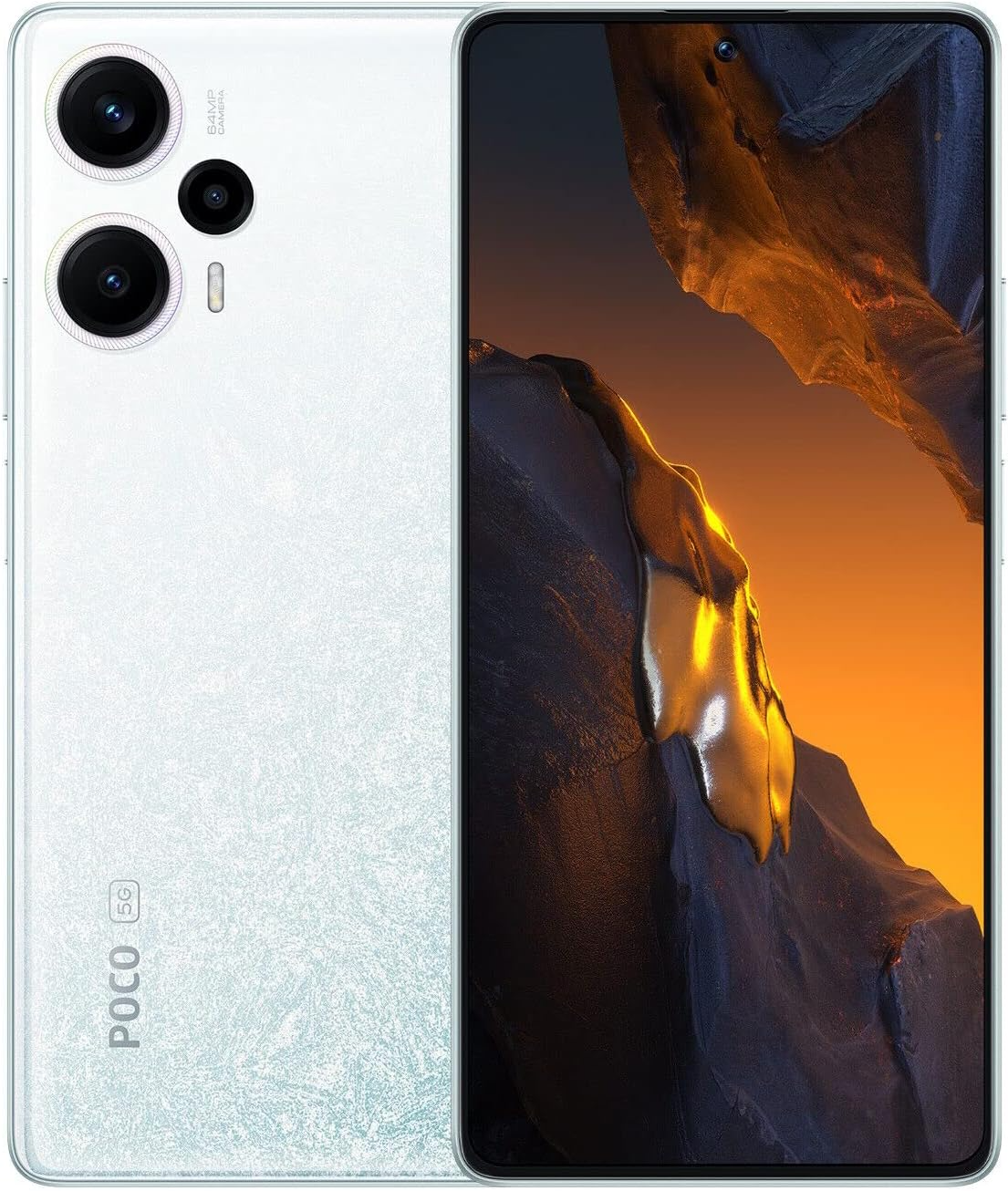 Smartphone Xiaomi Poco F5 com processador Snapdragon 7+ Gen 2 Dual SIM 5G 12gb Ram 256gb Rom (White)