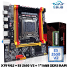 Placa Mãe X79 VG2 + Processador E5 2650 V2 + 1 Pente Memória RAM 16GB DDR3