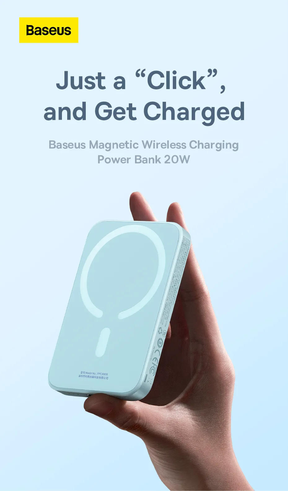 Baseus Powerbank 8000mAh Compressor de Ar Carregador Bateria de Carro 1000A