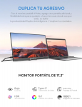 Monitor Portátil ARZOPA 17.3″ Full HD IPS HDR