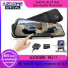 Retrovisor Azdome PG17 com Câmera de Segurança 2K Tela 11.8″ Full Touch Screen GPS Câmera de Ré Cartão de Memória 64GB