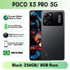 Smartphone Xiaomi Poco X5 Pro 5G 8GB RAM 256GB ROM Carregador 67W Câmera 108MP Android