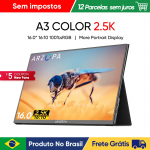 Monitor Portátil ARZOPA A3 Color 16″ 2.5K 16:10 100% sRGB
