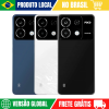 Smartphone Poco X6 5G Versão Global 8GB RAM 256GB ROM Carregador 67W Câmera 64MP Android