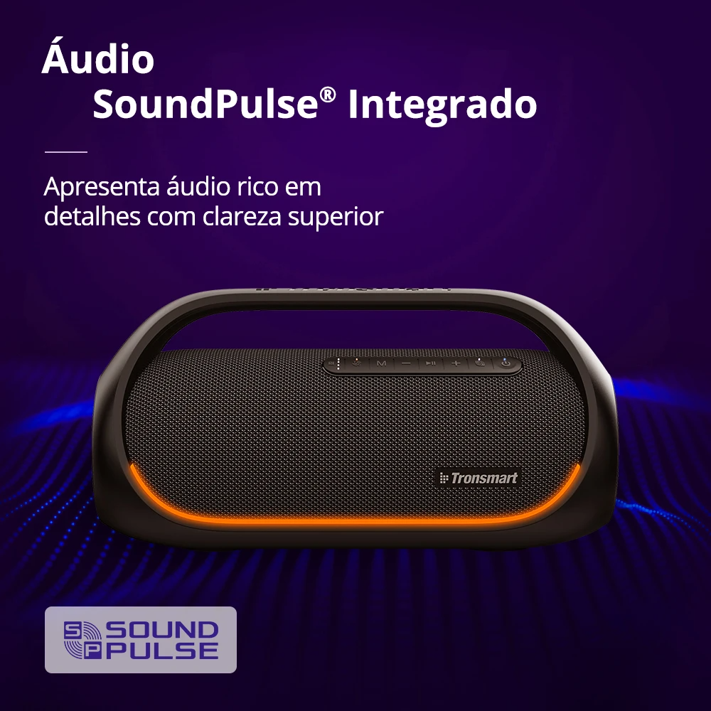 Caixa de Som Tronsmart Bang 60W Bluetooth 5.3