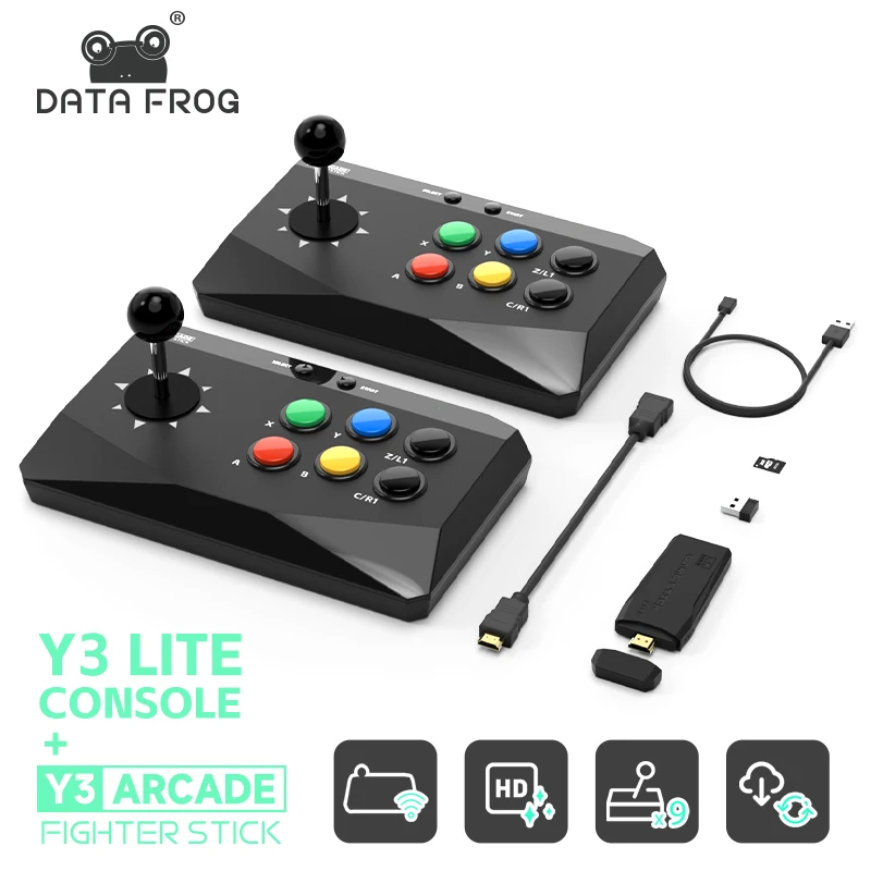 Console de Videogame Arcade Data FROG-Y3 10000 Jogos Embutidos  Ps1/Atari/Mame/Sfc/Fc/Gba/Gb/Gbc/Md/Cps