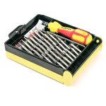 Kit Jogo Chaves Ferramentas De Precisão 32 Peças Imã E Pinça