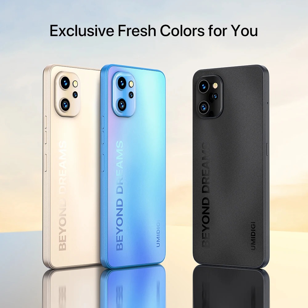Smartphone UMIDIGI A13 Versão Global Unisoc T610 4GB RAM 128GB ROM Câmera 20MP Tela 6.7″ Bateria 5150mAh Android