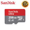 Cartão Micro SD SanDisk Ultra MicroSDXC UHS-I C10 A1 256GB