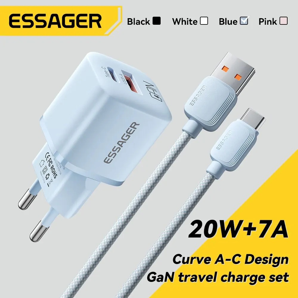 Carregadores Sem Fio Essager Magnéticos Qi, Carregamento Rápido para iPhone 14, 13, 12 Pro Max, PD, Adaptador Xiaomi Pad, 15W