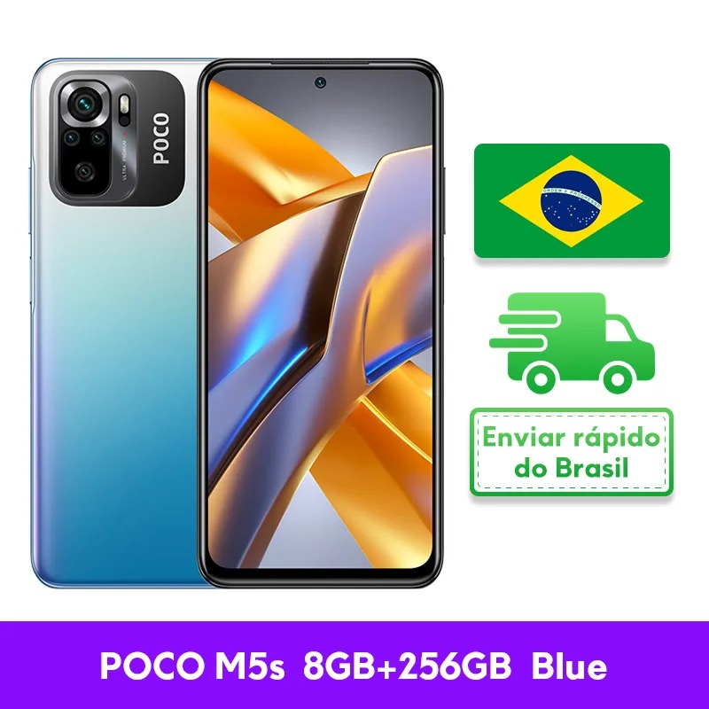 Smartphone Xiaomi Poco M6 Pro 12GB RAM 512GB ROM Versão Global Helio G99 Tela 120Hz Amoled 6.67″ Câmera 64MP Carregador 67W Android