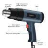 Pistola Soprador de Ar Quente 2500W