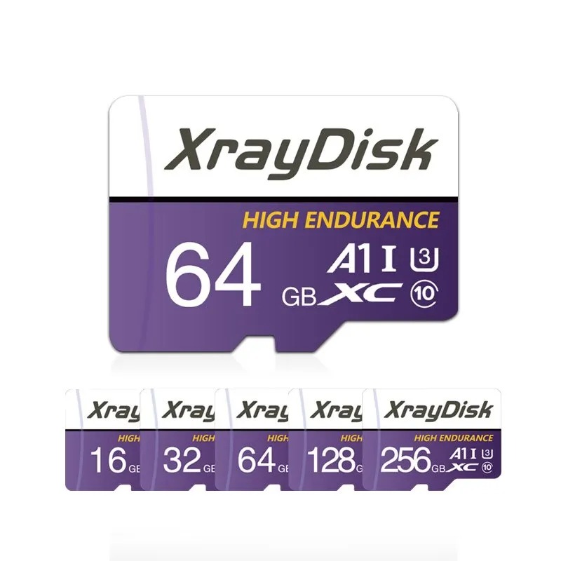Cartão de Memória Xraydisk 64GB A1 U3 Classe 10 V30 Micro SD